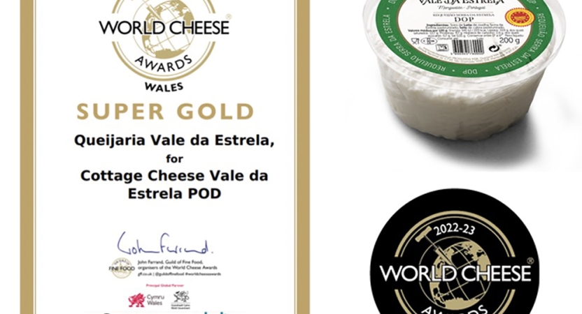 Requeijão Vale da Estrela é SUPER GOLD, a mais alta distinção no Word Cheese Awards
